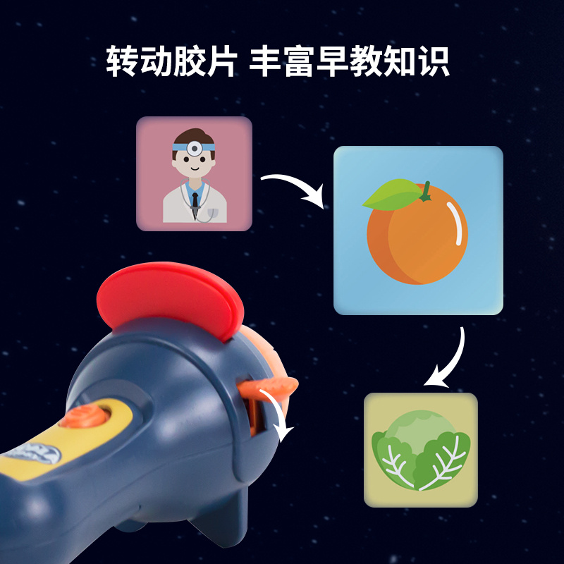 婴侍卫 多功能早教投影仪 学习机玩具套装
